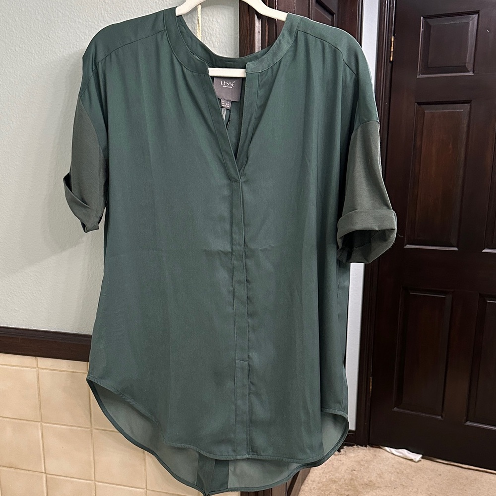Lysse Deep Green Blouse